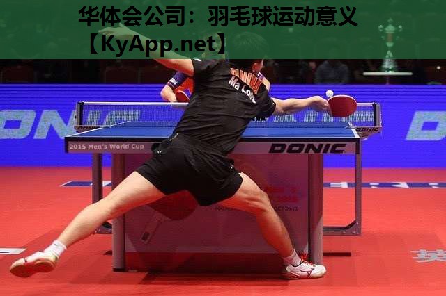 华体会公司：羽毛球运动意义