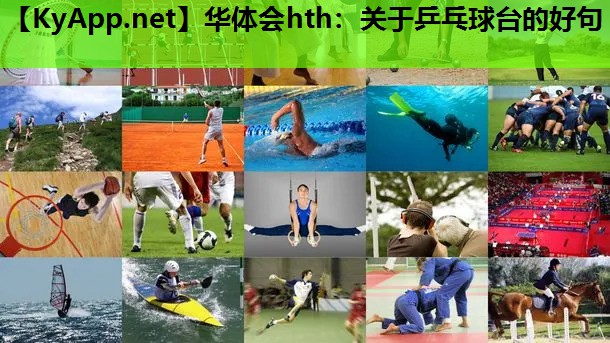 关于乒乓球台的好句 关于乒乓球台的好句
